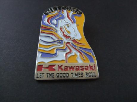 Kawasaki Let The Good Times Roll.reclamecampagne voor de  ZX-6R